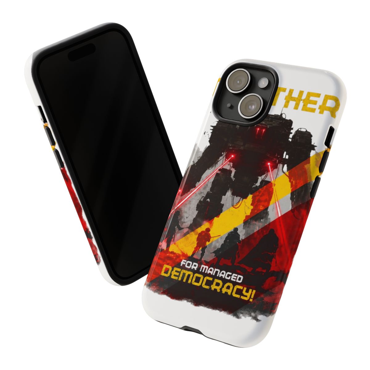 Together Helldivers 2 Phone Case - alternate angle 1, merchandise