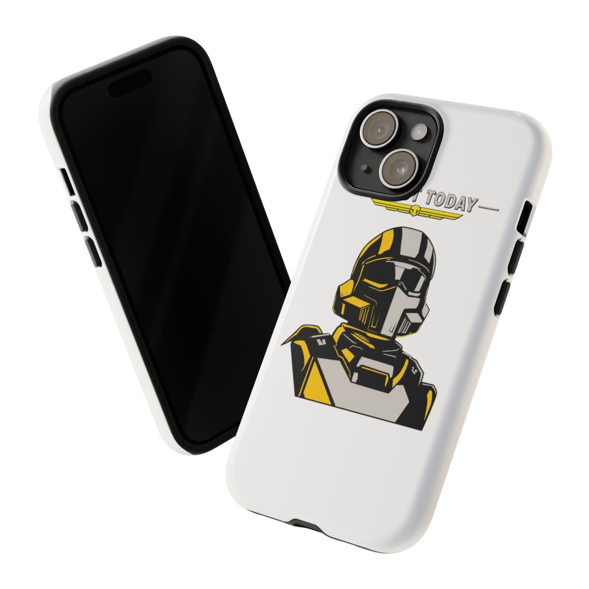 Helldivers 2 Video Game Enlist Today Phone Case - alternate angle 1, merchandise