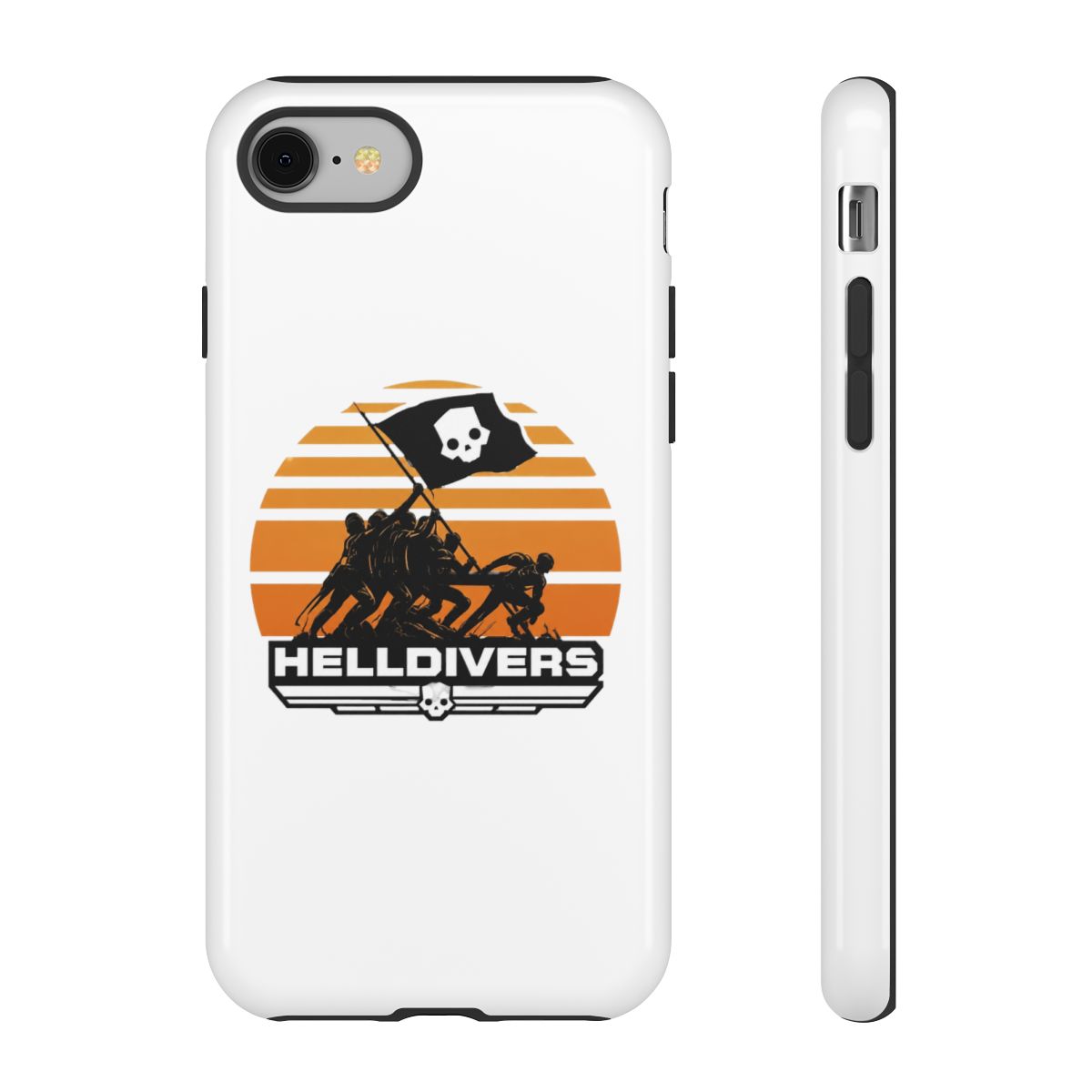 HELLDIVERS FLAG Phone Case - Helldivers 2 official phone-cases merch