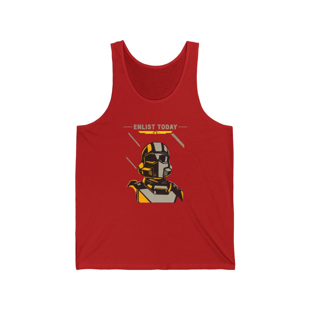 Helldivers 2 Video Game Enlist Today Tank Top - Official tank-tops merchandise