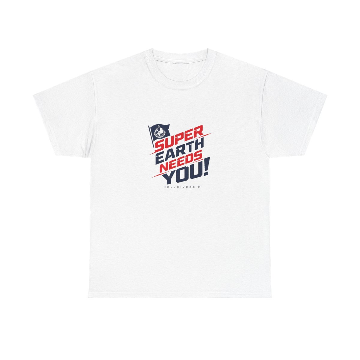 Helldivers 2 "Super Earth Needs You!" Unisex Tee - Helldivers 2 official t-shirts merch