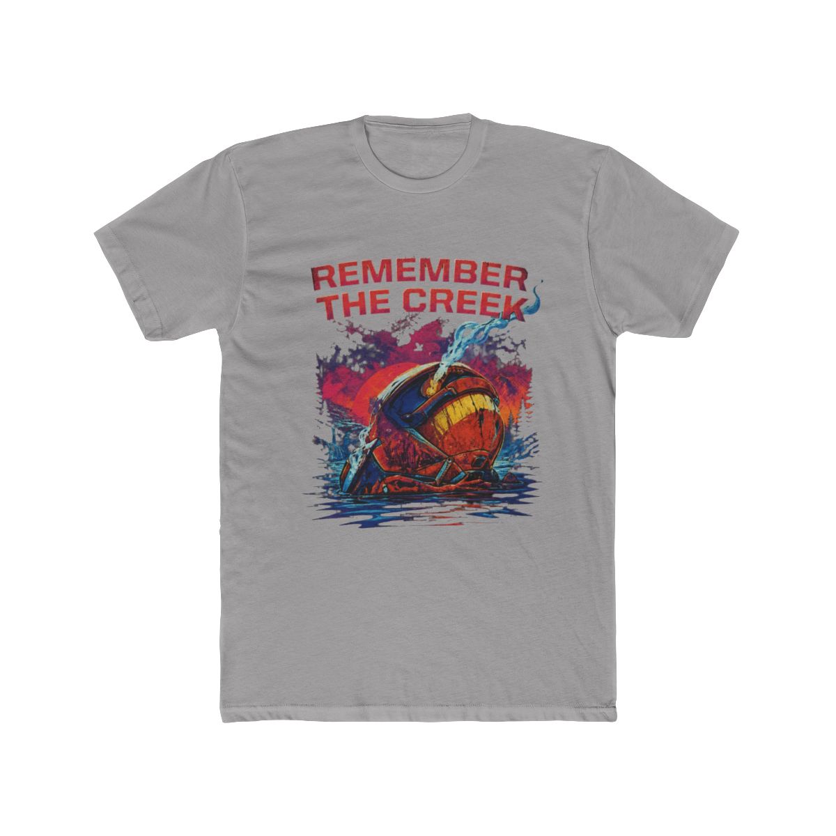 Helldivers 2 Rememberhe Creek Smoking Helmet Video T Shirt - Official t-shirts merchandise